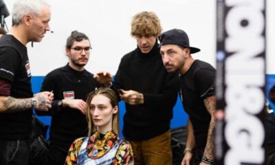 Toni&Guy Hairstyle sfilata Arthur Arbesser AI 2020-21 Milano Fashion Week