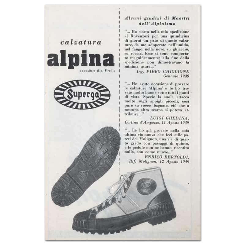 La nuova scarpa da donna Superga primavera-estate 2020 Alpina Jellygum 