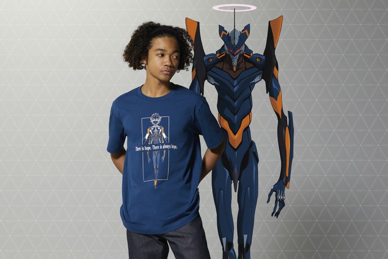 UNIQLO Graphic T-shirt ispirate al film Evangelion 3.0 +1.0 - Thrice upon a Time