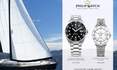 Philip Watch nuovi orologi collezione Caribe Diving SS20