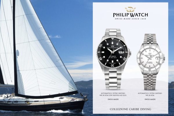 Philip Watch nuovi orologi collezione Caribe Diving SS20