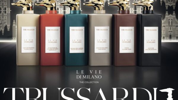 Trussardi Parfums la nuova collezione profumi di lusso Le Vie di Milano