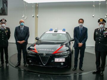 Nuova Alfa Romeo Giulia 2021 Carabinieri