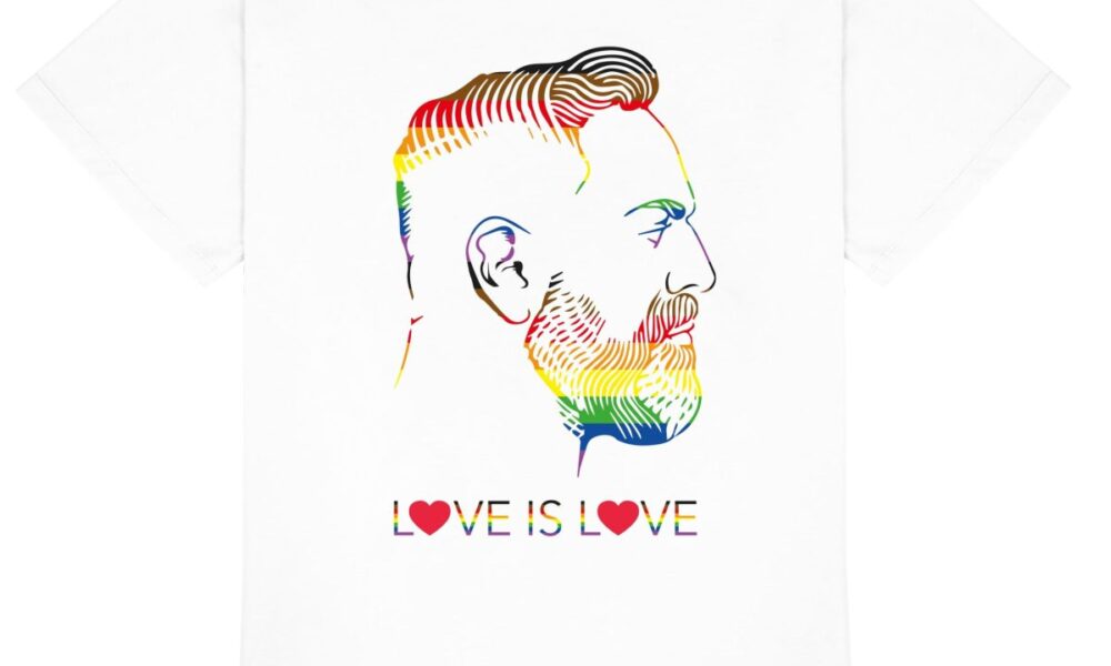 SIMONE GUIDARELLI_rainbow t-shirt