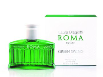 Nuovo profumo uomo Laura Biagiotti Roma Green Swing