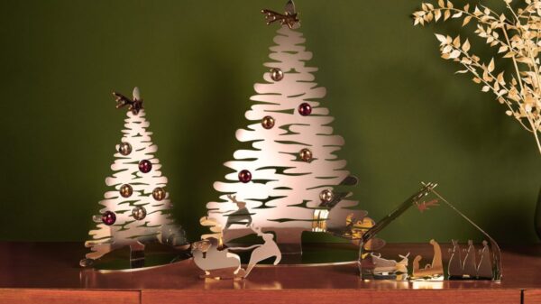 ALESSI FW21 BARK FOR CHRISTMAS. Design Michel Boucquillon and Donia Maaoui