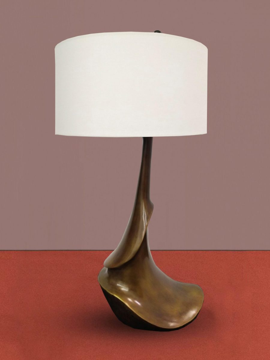Lampada collezione objects by andre fu - twirl table lamp 