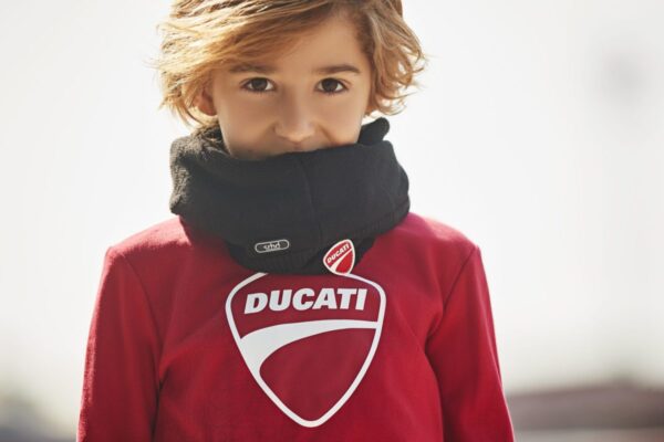 Il brand di abbigliamento per bambini Sarabanda lancia i capi FW 21 della capsule Ducati
