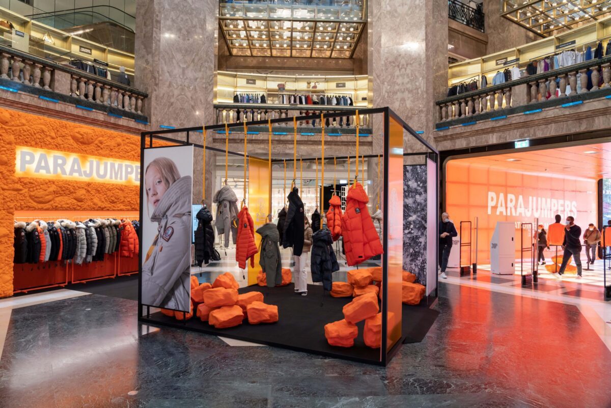 parajumpers galleries La fayette Paris collezione AI 2021-2022