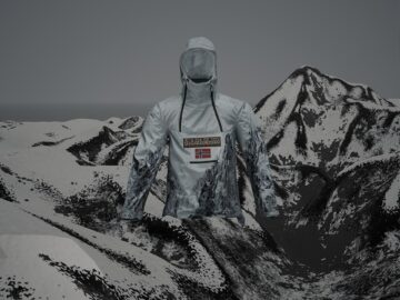 la nuova giacca Northfarer Mont Blanc di Napapijri-