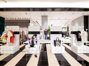 Pop up store collezione abbigliamento maschile JW Anderson x Pol Anglada Dubai
