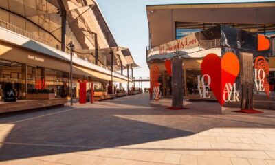 The Mall Sanremo allestimento speciale San Valentino 2022