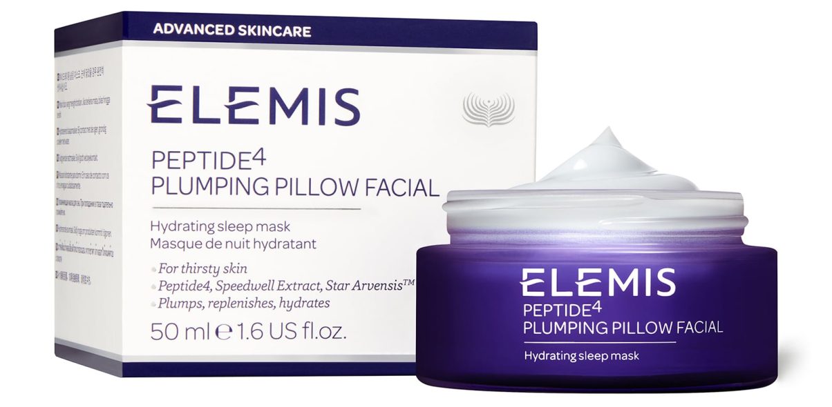 Crema idratante notte ELEMIS_Peptide4 Plumping Pillow Facial_Box Front-