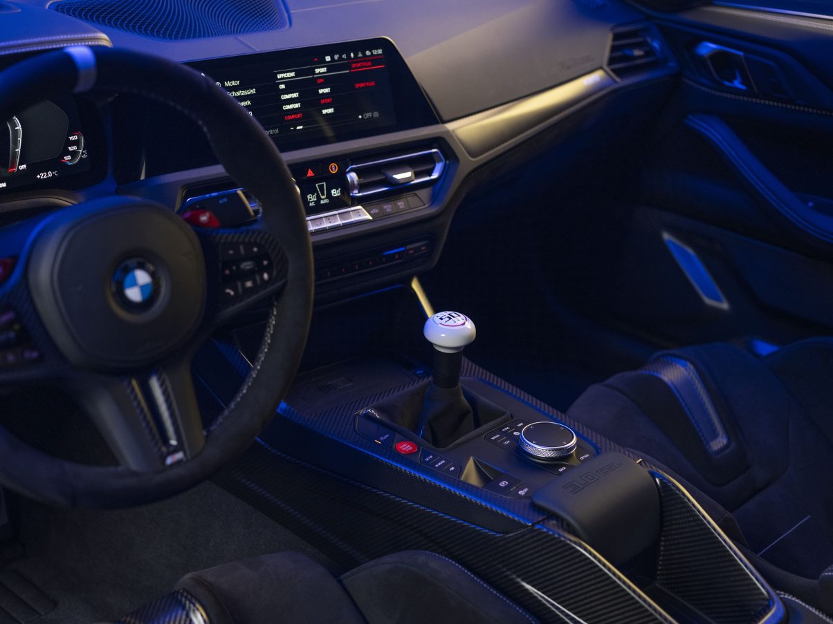 Nuova BMW 3.0 CSL Interni-