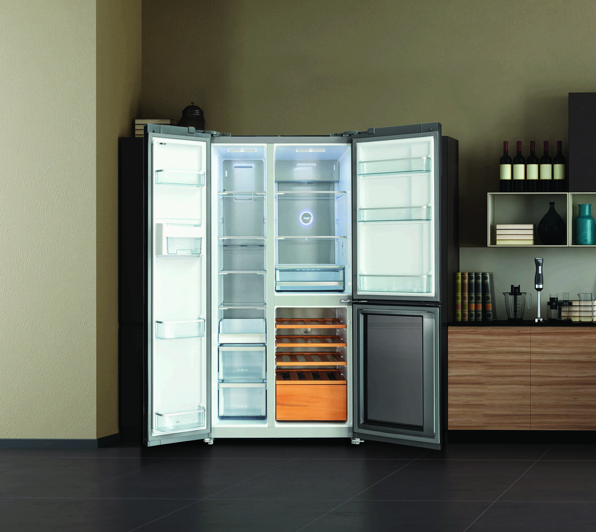 Vetro: la scelta ideale per la porta del frigorifero