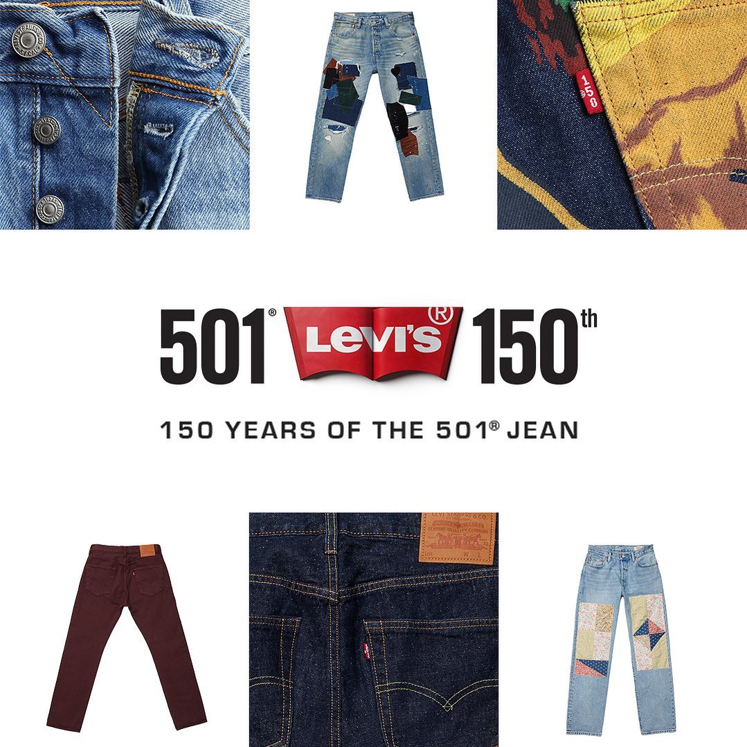 Levis 501 150 mo anniversario