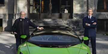 Diego Della Valle, Presidente e CEO del Gruppo Tod’s e Stephan Winkelmann, Chairman e CEO di Automobili Lamborghini