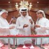L'Emiro del Qatar Tamim bin Hamad al-Thani a Doha Jewellery and Watches Exhibition (DJWE) 2023