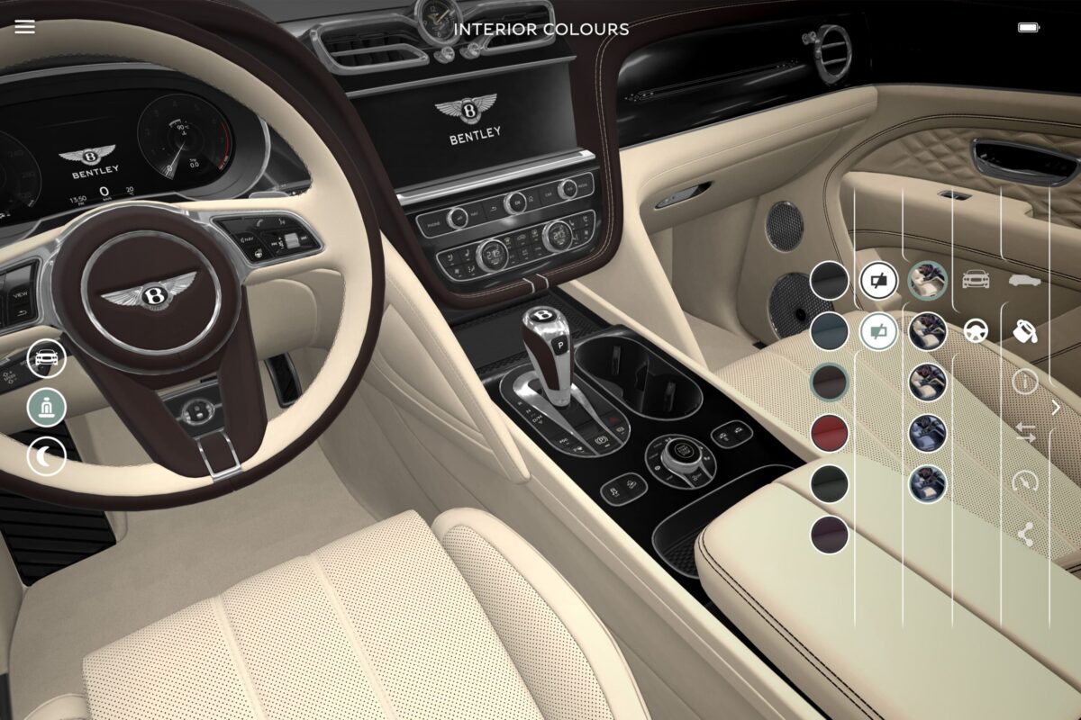 Nuovo SUV Bentley Bentayga EWB App