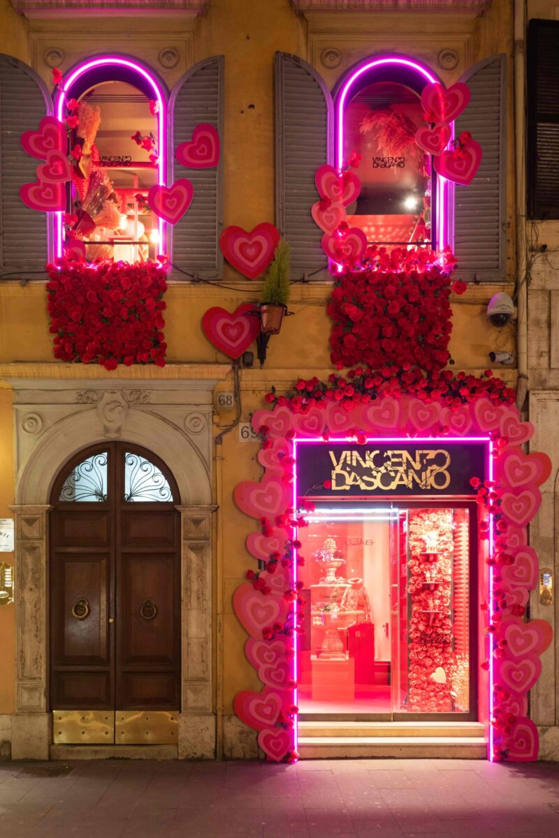 Nuovo negozio Vincenzo Dascanio Roma X San Valentino 2023