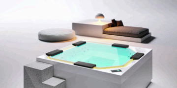 Nuova mini piscina in e outdoorSUPERQUARZ di Treesse