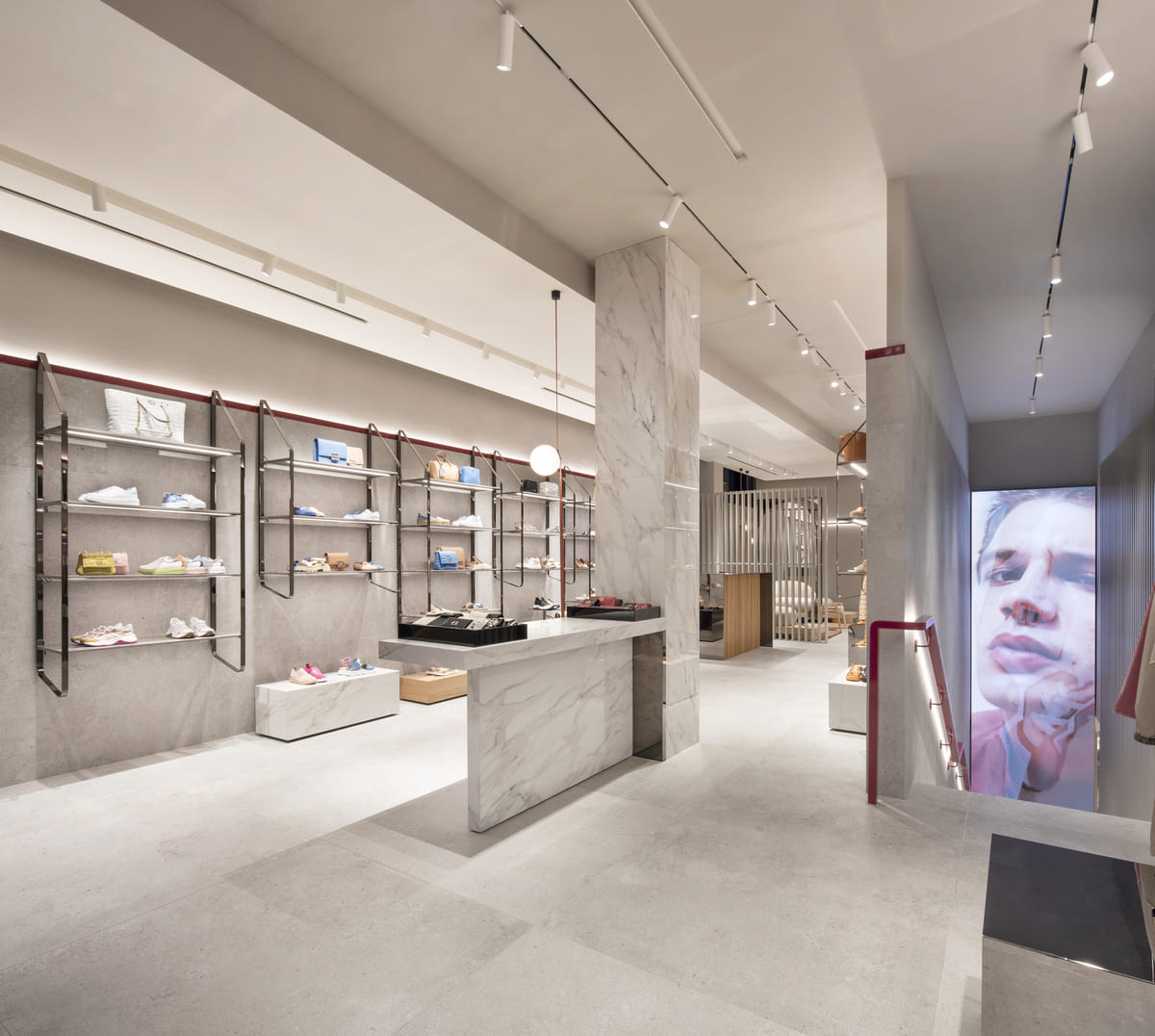Il nuovo negozio Baldinini a Milano in via della Spiga