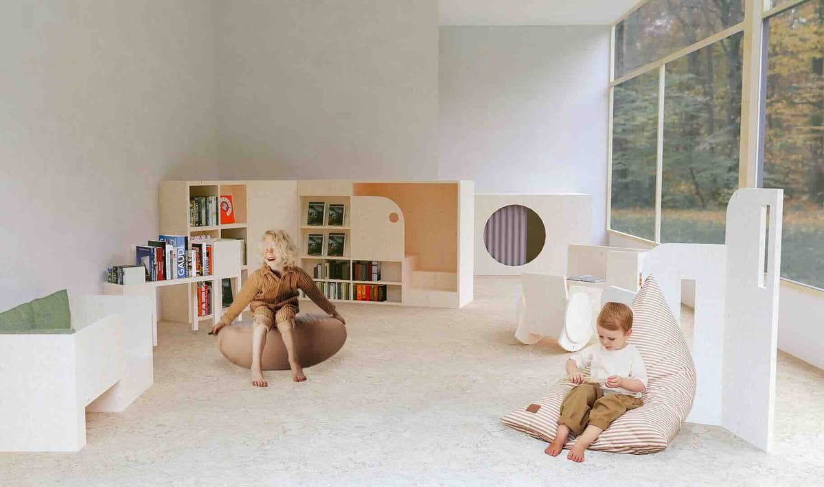 Porta_Venezia_design_District_2024_NOOK Furnitures Series for children, Mara Bragagnolo Biblioteca Venezia