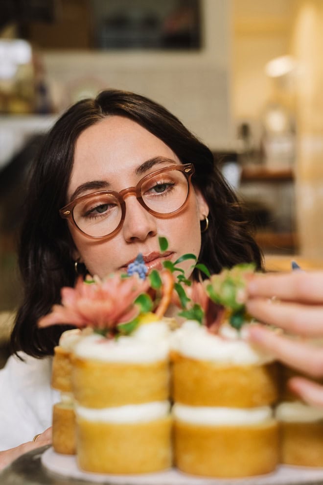 Lucie Franc de Ferriere occhiali Moscot Fall 2025 AI 2025