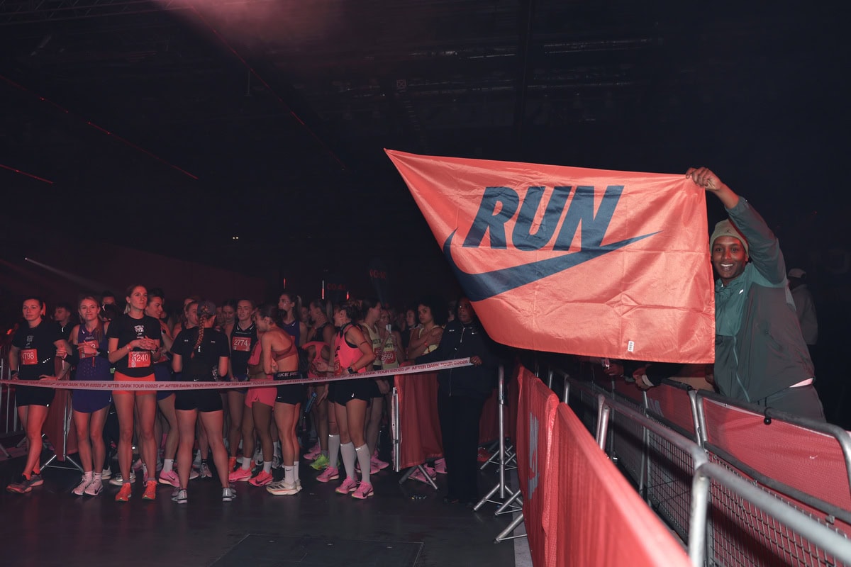 gara running donne Londra 2025 Nike After Dark