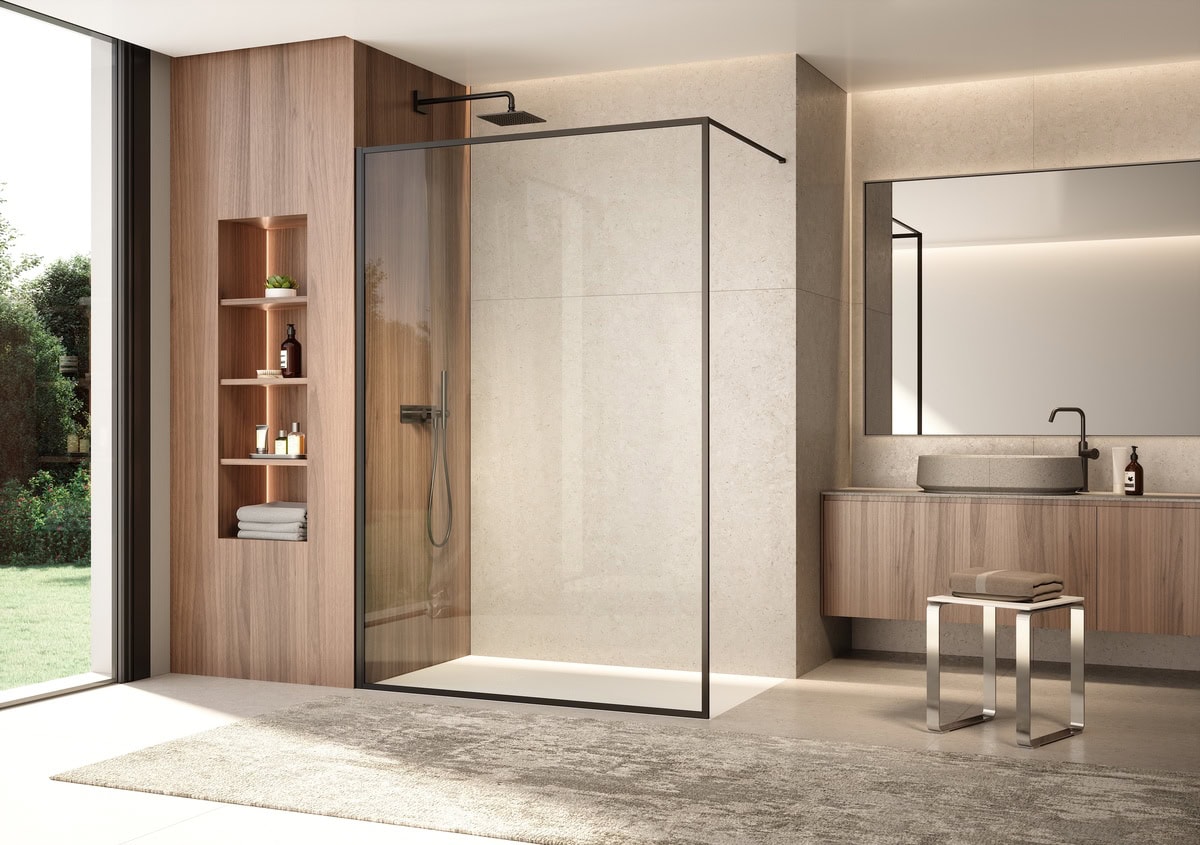 nuove cabine doccia walk in 2025 tendenze arredo bagno moderno