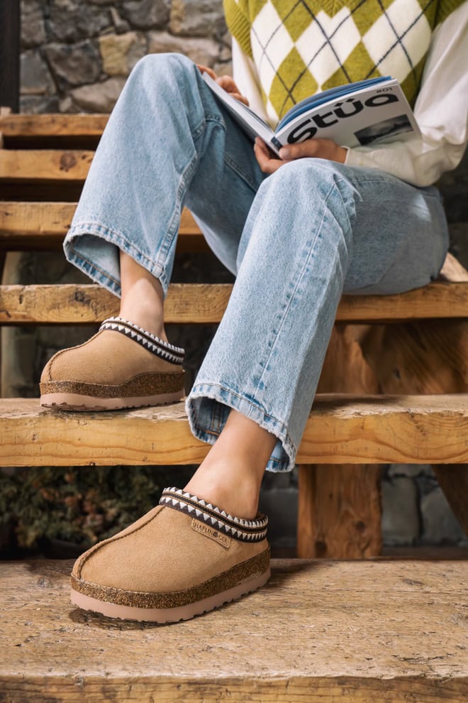 pantofole ergonomiche inverno 2025 26 in lana naturale