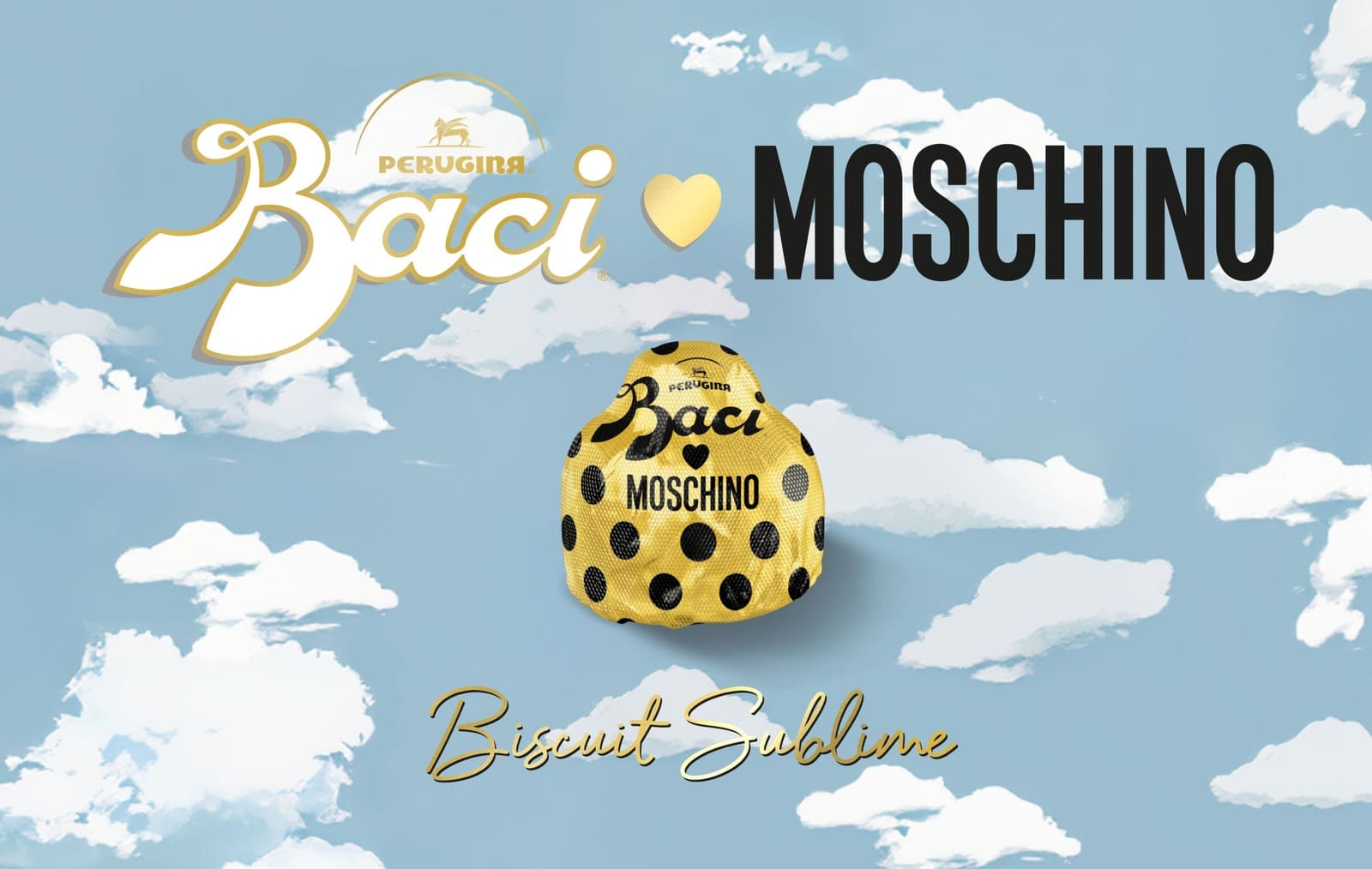 Baci Perugina x Moschino Biscuit Sublime limited edition