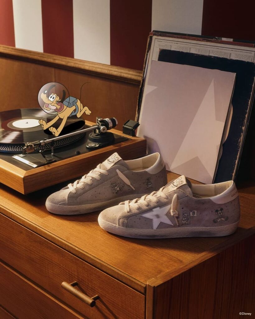 Sneaker Super-Star della collezione Golden Goose Disney Mickey & Friends