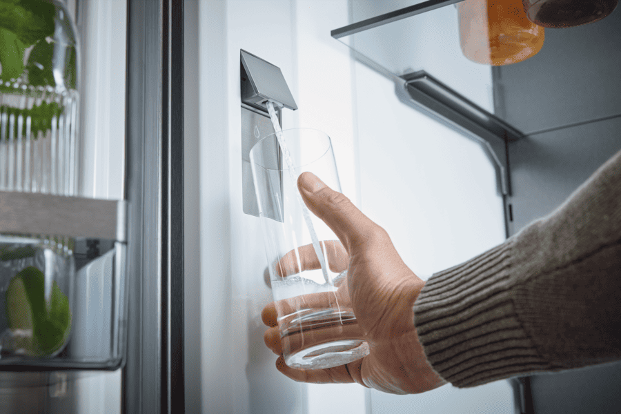 Distributore di acqua del frigo-congelatore Miele FrenchDoor