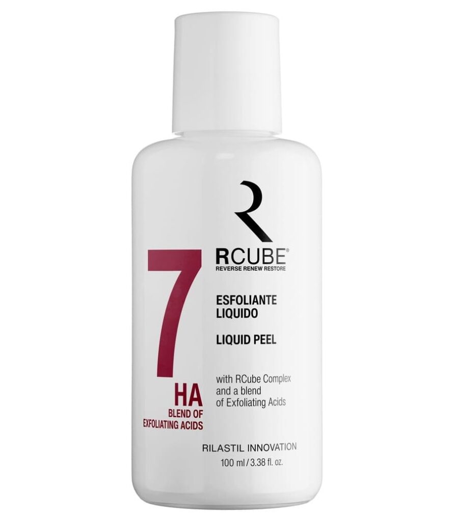Rilastil RCUBE Esfoliante Liquido 7 per texture irregolare e incarnato non uniforme