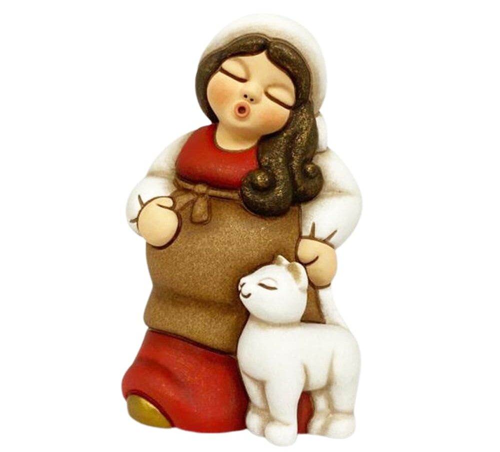Donna in dolce attesa del Presepe Classico THUN